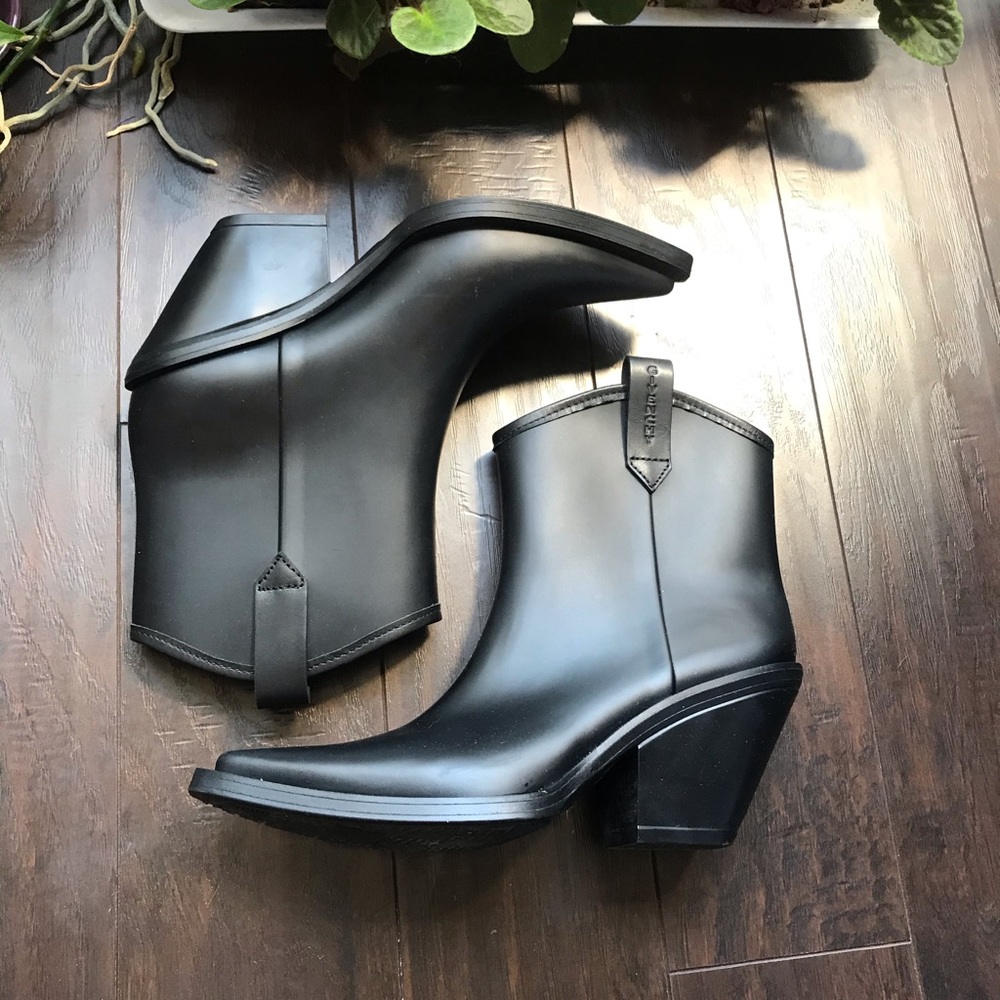 GIVENCHY Western-style rubber boots sz 39 - Picture 1 of 16